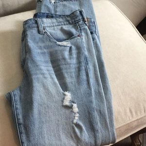Destructed jeans!